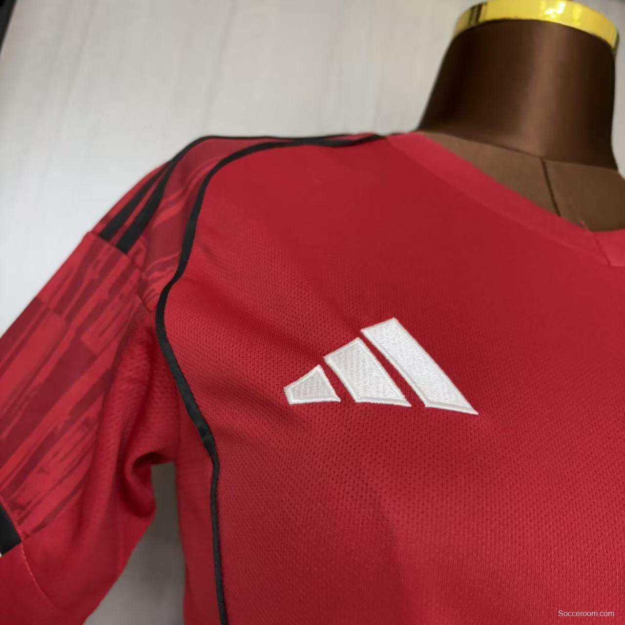 25/26 Women Manchester United Home Jersey