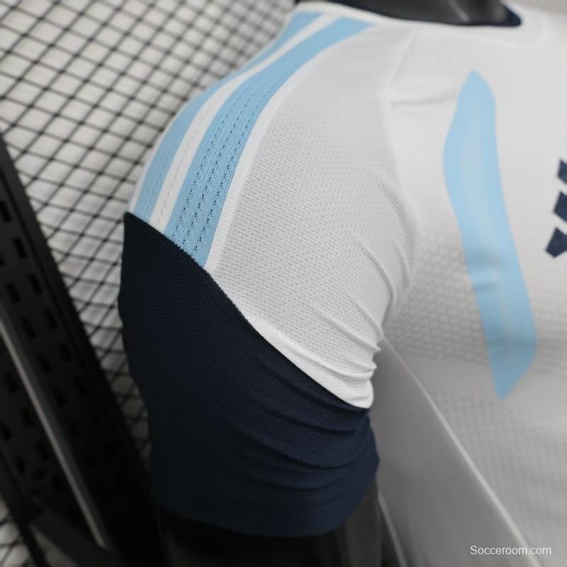 Player Version 2026 Argentina White Training Jersey