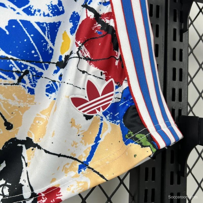 2025/26 Mens Manchester United X Stone Roses Shorts