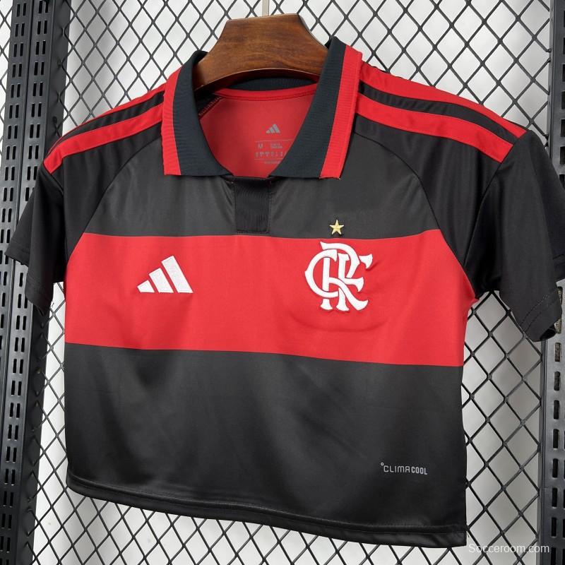 2026/27 Womens Flamengo Crop Top Home Jersey