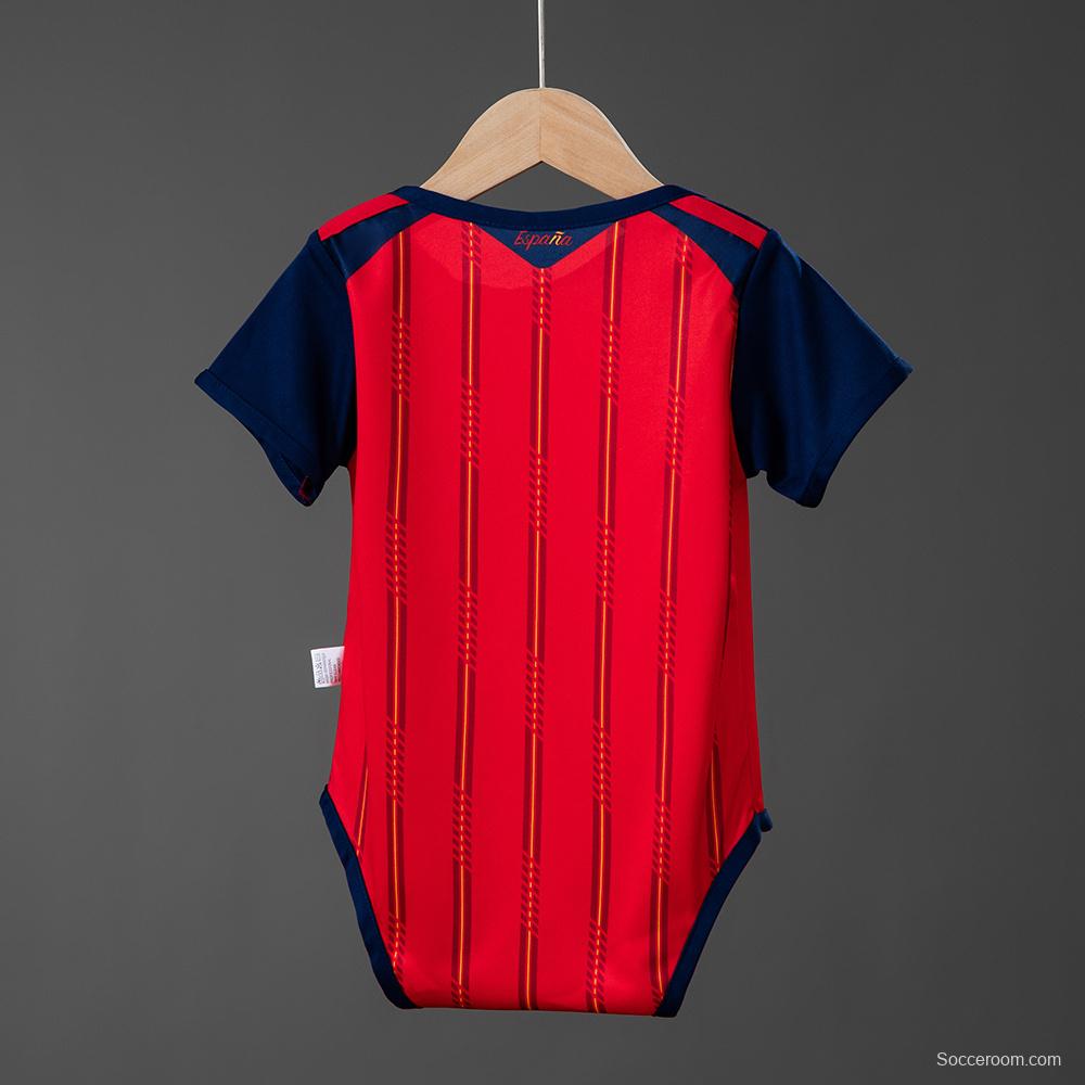 26/27 Spain Baby Home Jersey 9/12