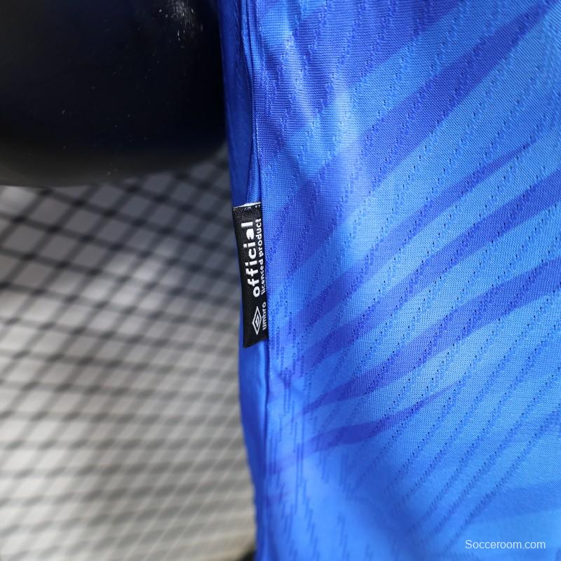 Player Version 26/27 DR Congo  Sky Blue & Red  Home Jersey