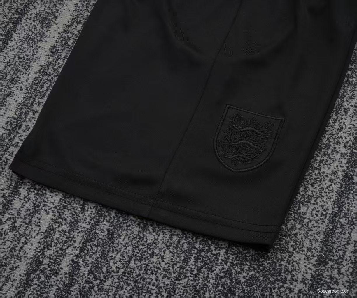 Retro 1990 Kids England Black Jersey