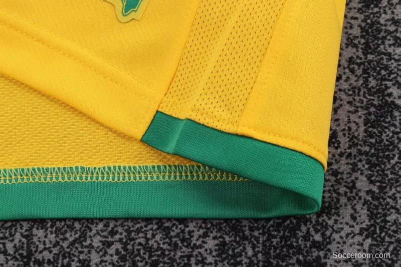 Retro Kids 2006 Brazil Home Jersey