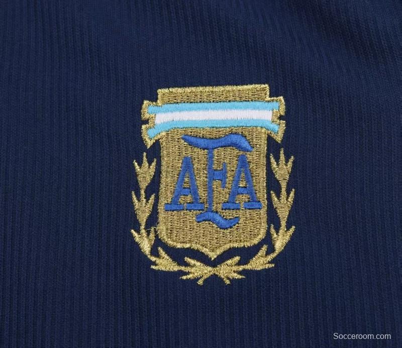 Retro Kids 1998 Argentina Away Jersey