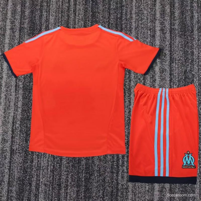 Retro Kids 11/12 Olympique Marseille Away Jersey
