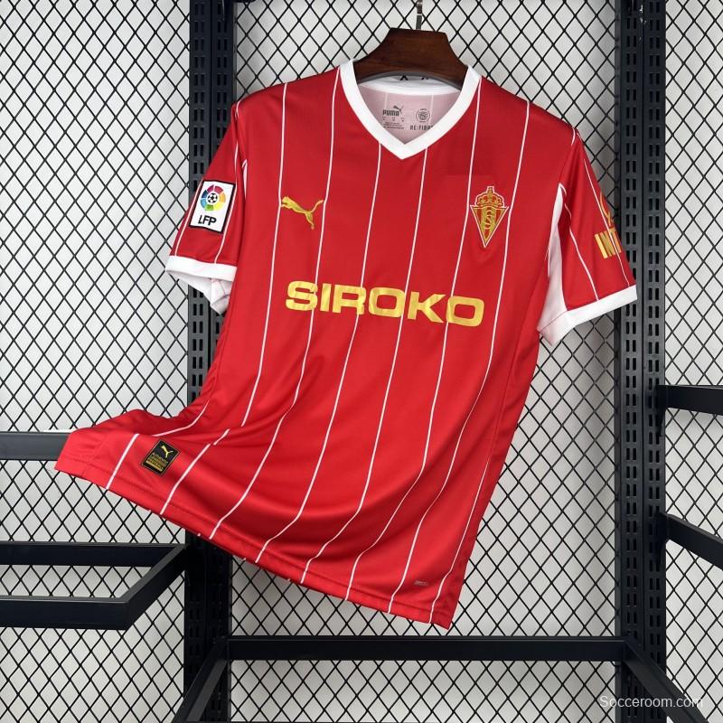 2025/26 Mens Sporting De Gijón Rrtro Jersey