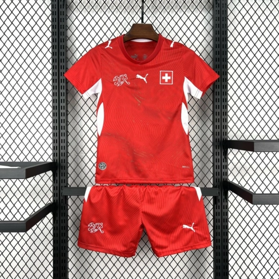 2026 Kids Switzerland World Cup Home Kit