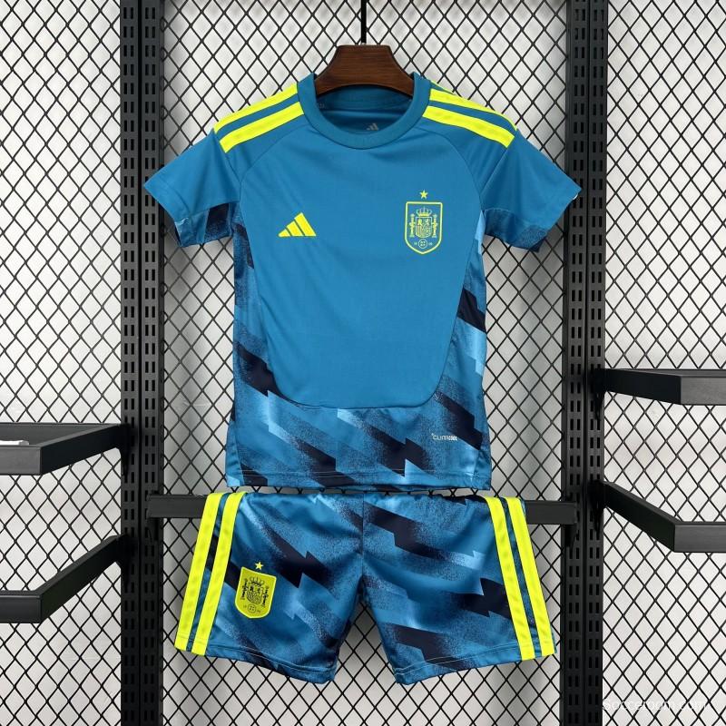 2026 Kids Spain World Cup Goalkeeper Kit