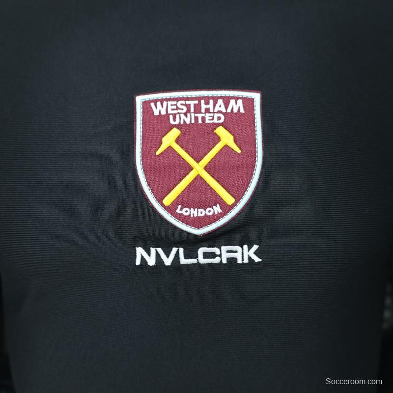 layer Version 26/27 West Ham United Training Dark Grey  Jersey