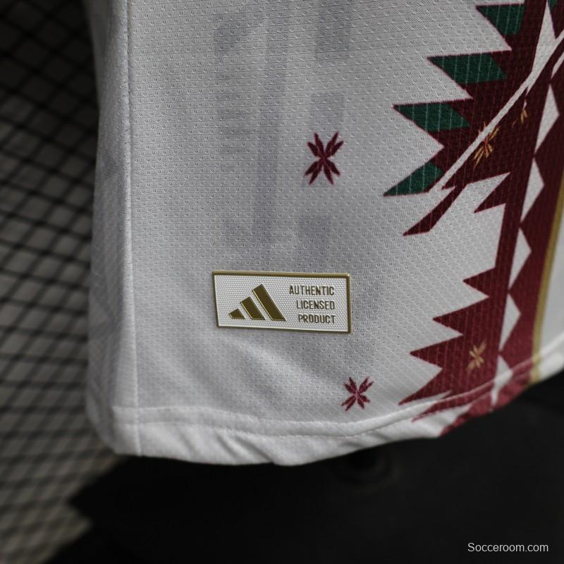 Player Version 2026 Mexico White  Special Edition Away Jersey