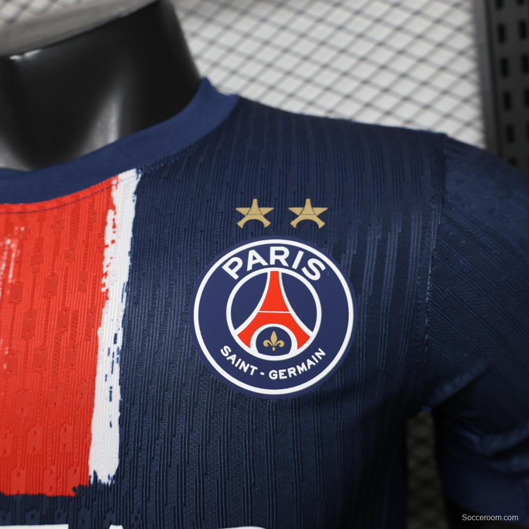 Player Version 24/25 Paris Saint-Germain Home Double Star Jersey