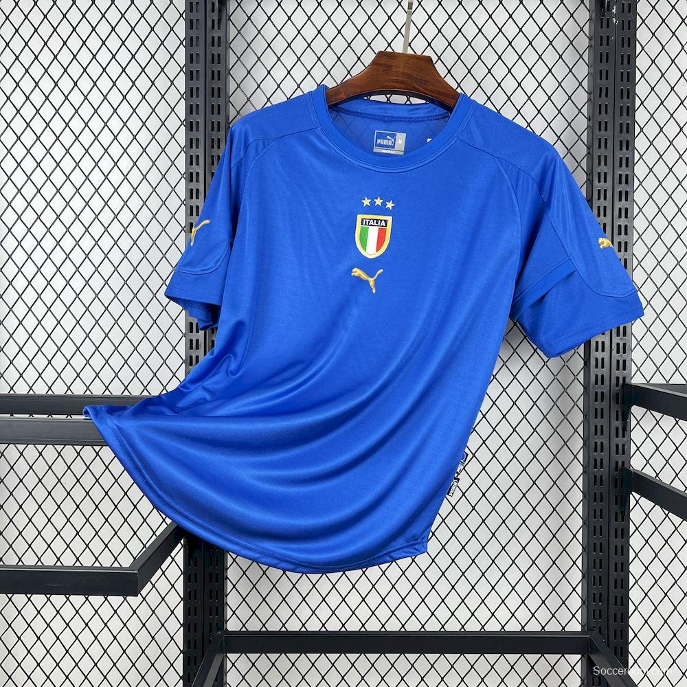 2004 Retro Italy Home Jersey