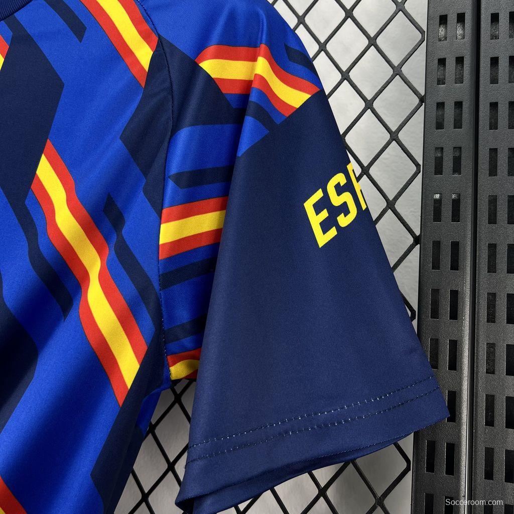 2026 Mens Spain World Cup Pre-match Jersey