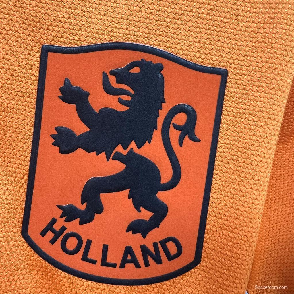 1980 Retro Netherlands Home Jersey