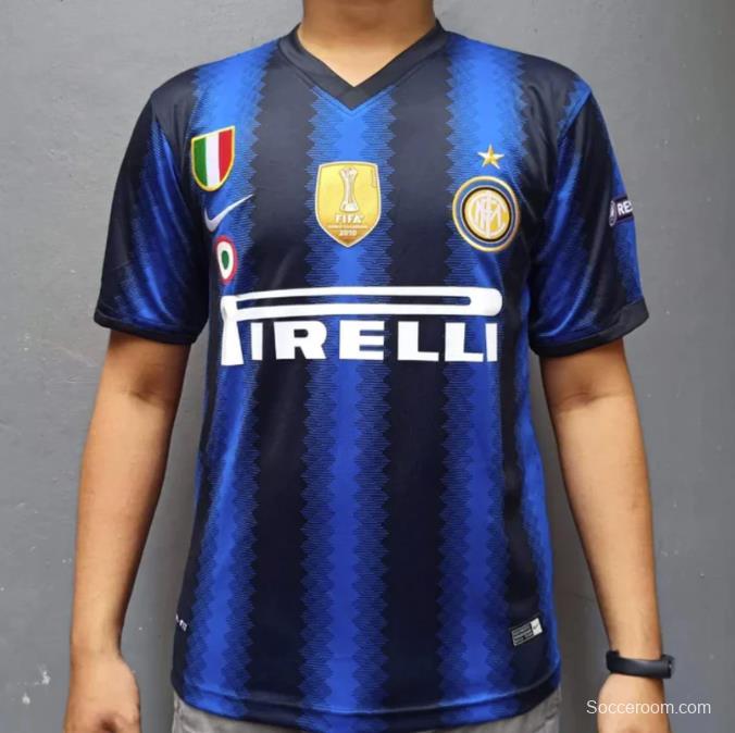 Retro 10/11 Inter Milan Home Jersey