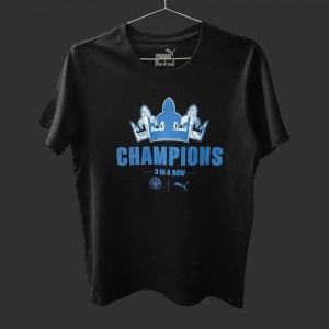 23/24 Manchester City Black Champion T-Shirt