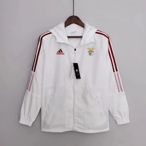 23/24 Benfica White Windbreaker