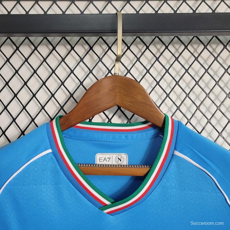 23/24 Kids Napoli Home Jersey