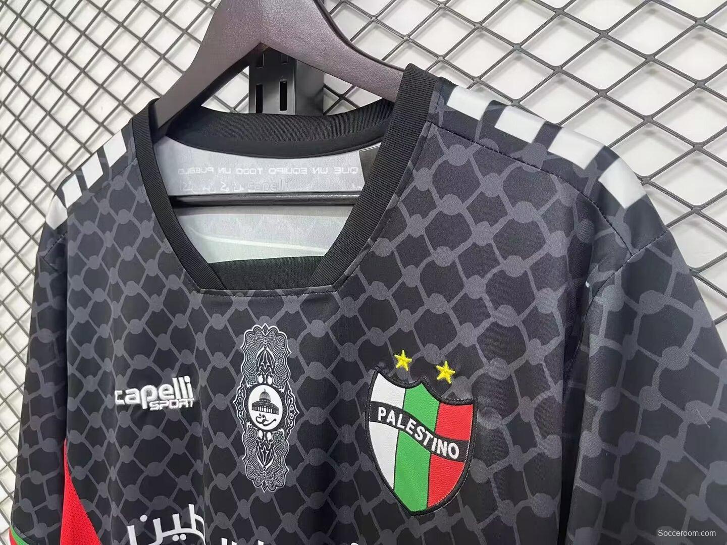 24/25 CD Palestino Away Black Jersey