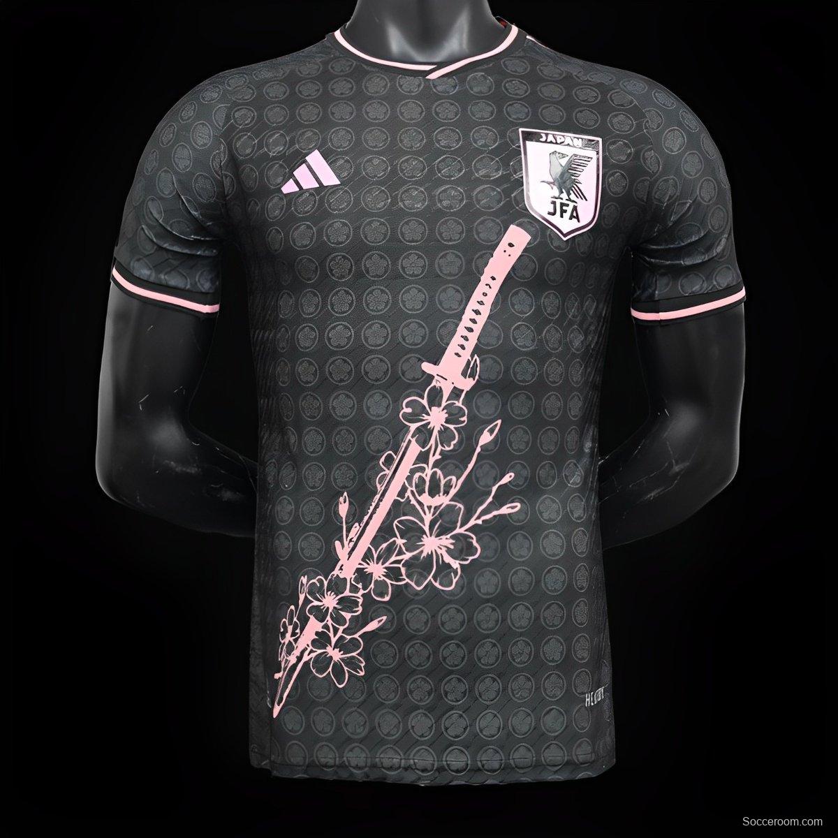 Player Version 2024 Japan Plum Blossom And Sword Black Concept Jersey