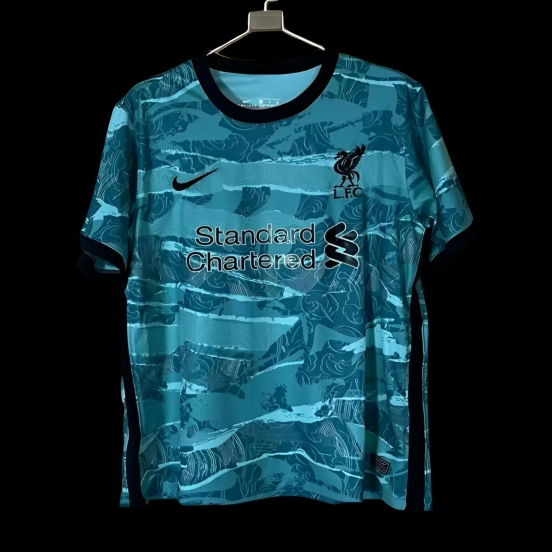 Retro 20/21 Liverpool Away Green Jersey