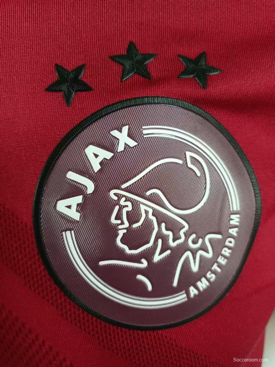 Player Version 24/25 Ajax Red Polo Jersey