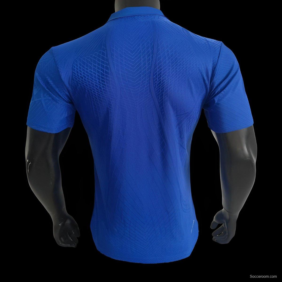 Player Version 24/25 PSG Blue Polo Jersey