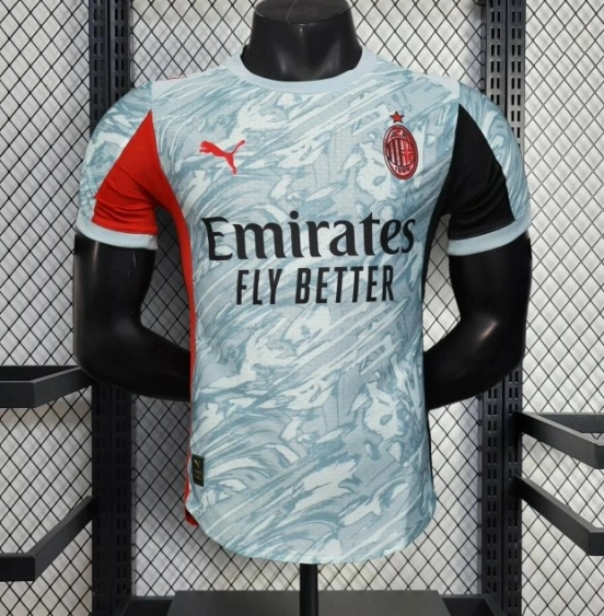 25/26 Player Version AC Milan Home Goalkeeper Jersey