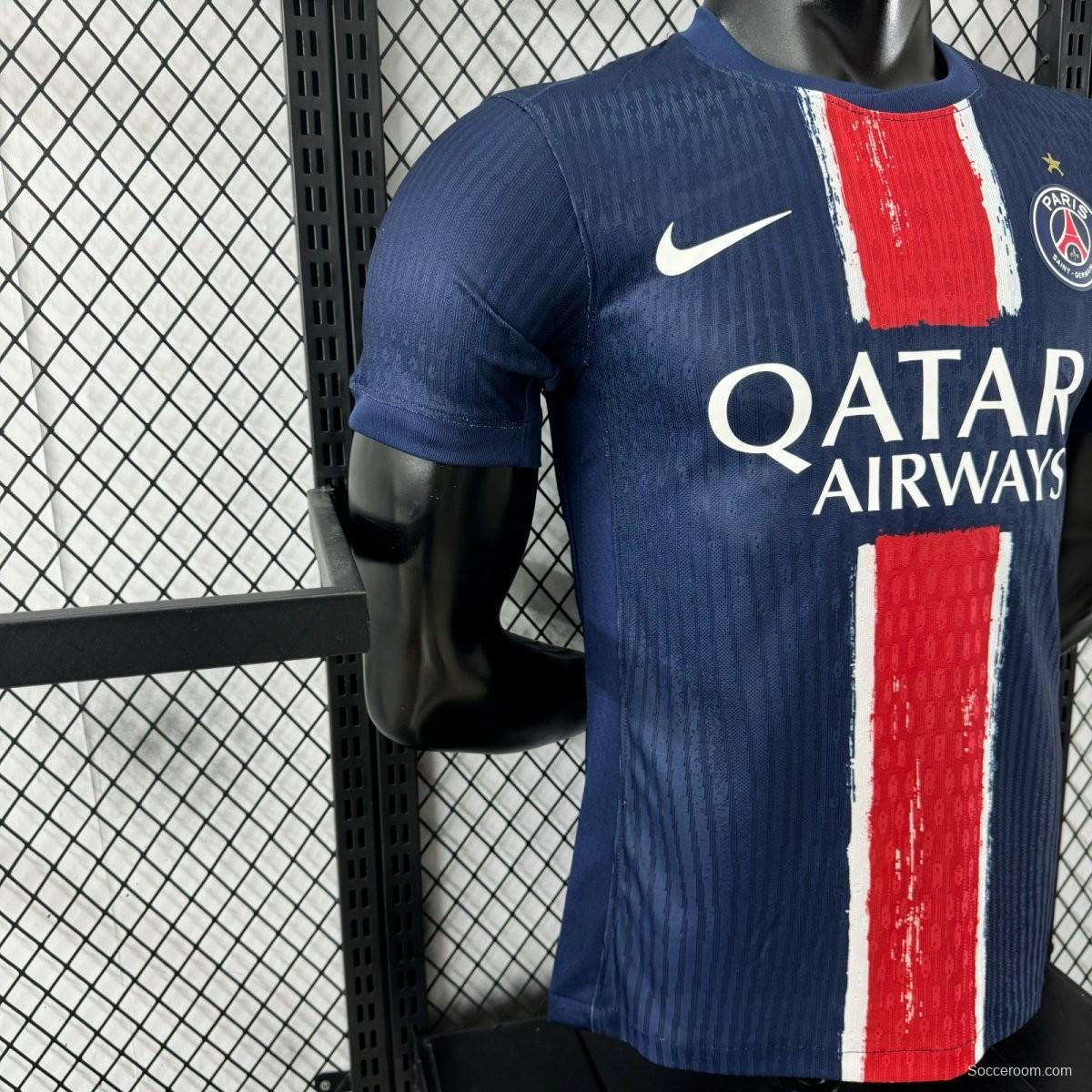 1 Star Player Version 24/25 PSG Home Jersey-S-4XL