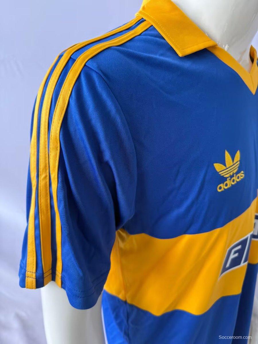 Retro 90/91 Boca Juniors Home Jersey