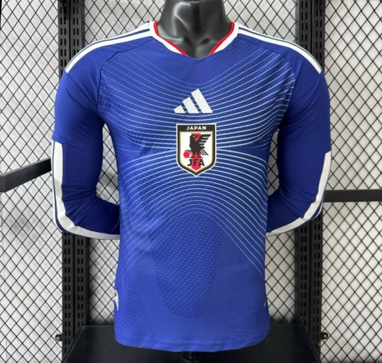 2026 Japan Home Long Sleeve Jersey