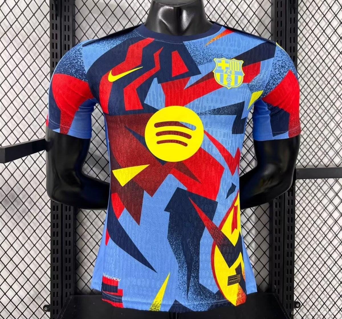 Player Version 25/26 FC Barcelona El Clasico Fourth Pre-Match Jersey