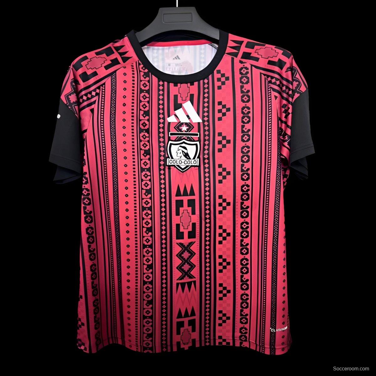 26/27 COLO COLO Red Pre-Match Jersey