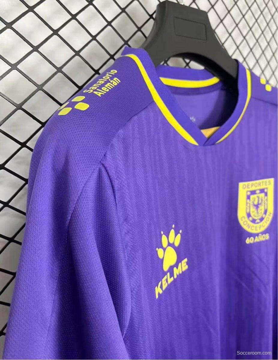 25/26 CD Huachipato 60Th Anniversary Purple Jersey