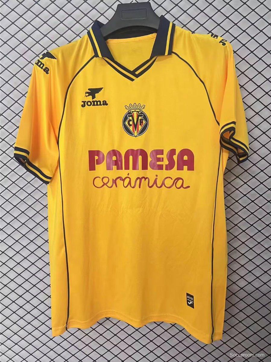 26/27 Villarreal Remake Vintage home Jersey