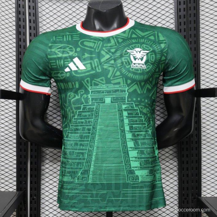 Player Version 2026 Mexico Special Edition Green Jersey