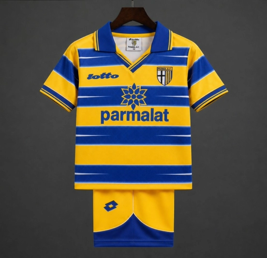 Retro 98/99 Kids Parma Home Jersey