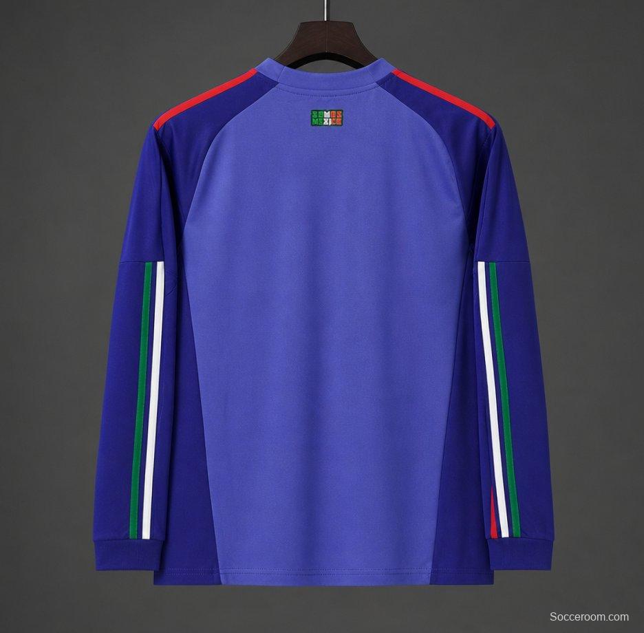 2026 Meixco Away Goalkeeper Purple Long Sleeve Jersey