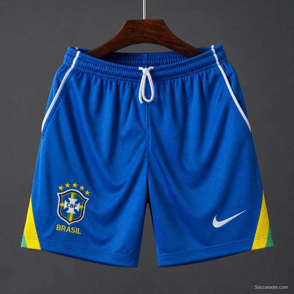 2026 Mens Brazil World Cup Home Shorts