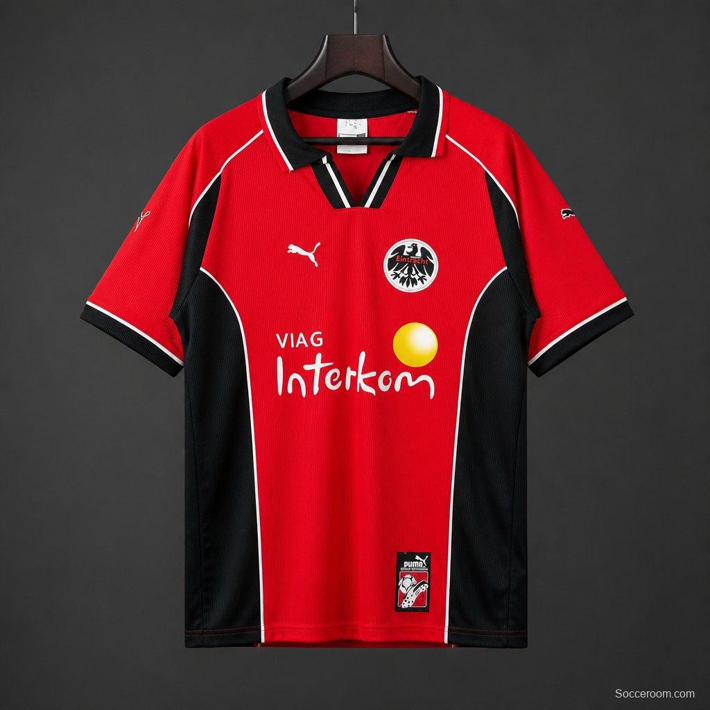 Retro 99/00 Eintracht Frankfurt Home Jersey