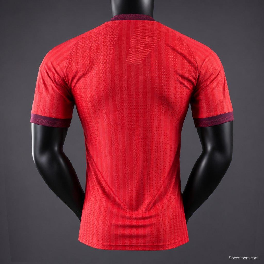 Player Version 26/27 Olympique Lyonnais Away Red Jersey