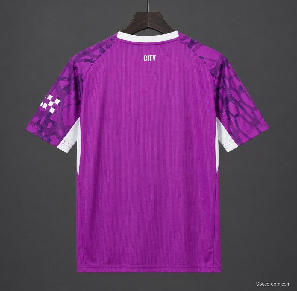 26/27 Manchester City Goalkeeper Electric Orchid Jersey